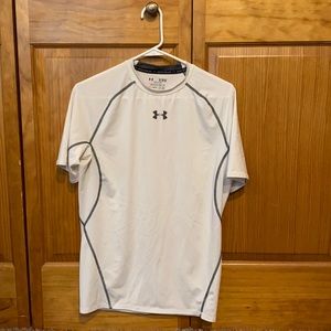 White UnderArmour Compression Shirt